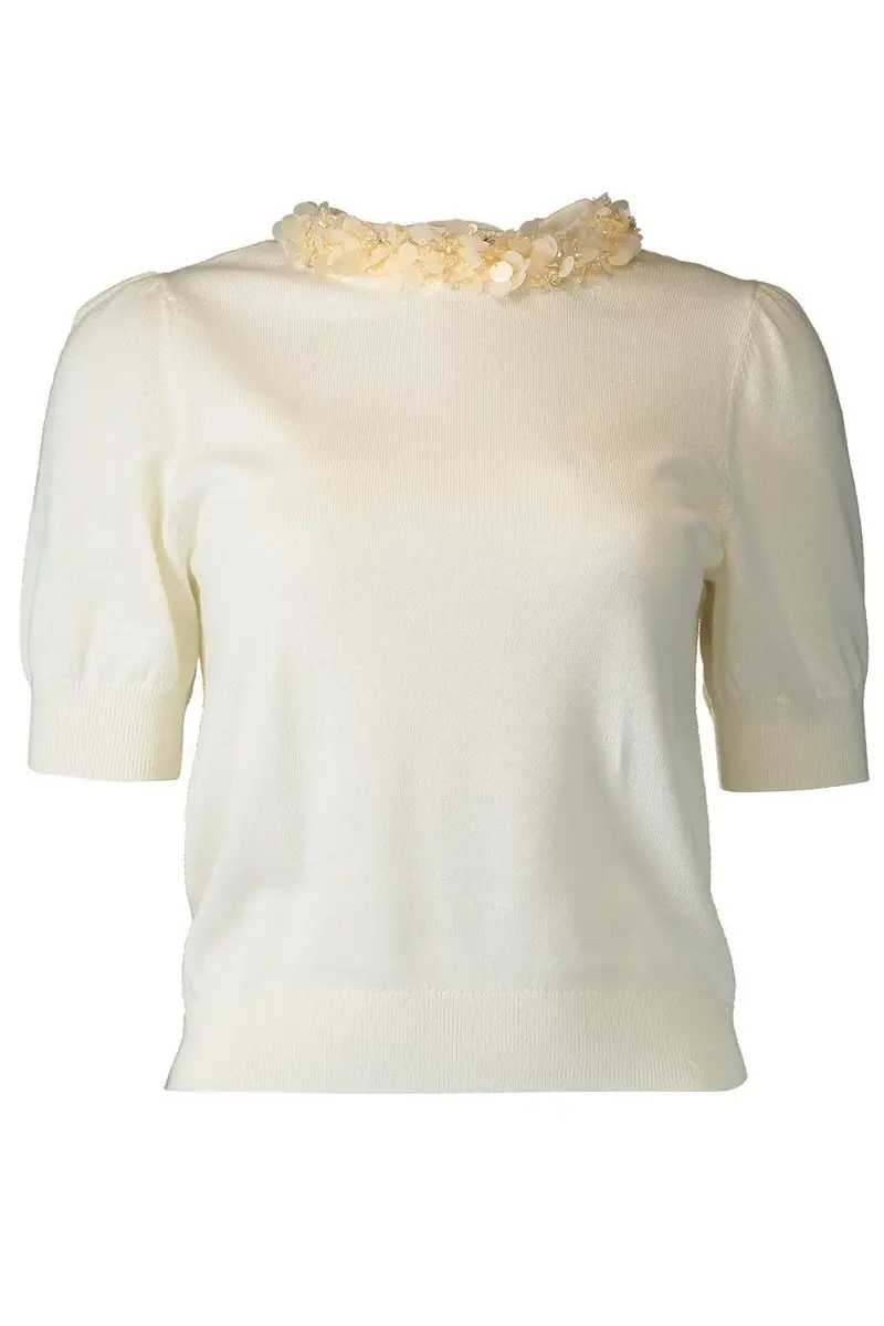 Ulla Johnson Jude Embellished Top | Image 1 Ulla Johnson Jude Embellished Top | Image 1