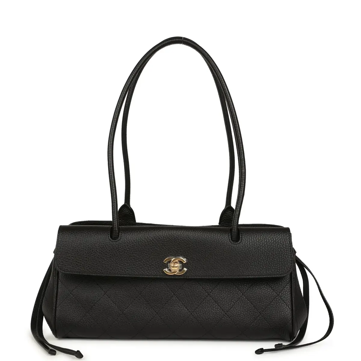 Chanel Chanel Small "Urban Essential" East West Shopping Tote Black Caviar Gold Hardware | Image 1 Chanel Chanel Small "Urban Essential" East West Shopping Tote Black Caviar Gold Hardware | Image 1