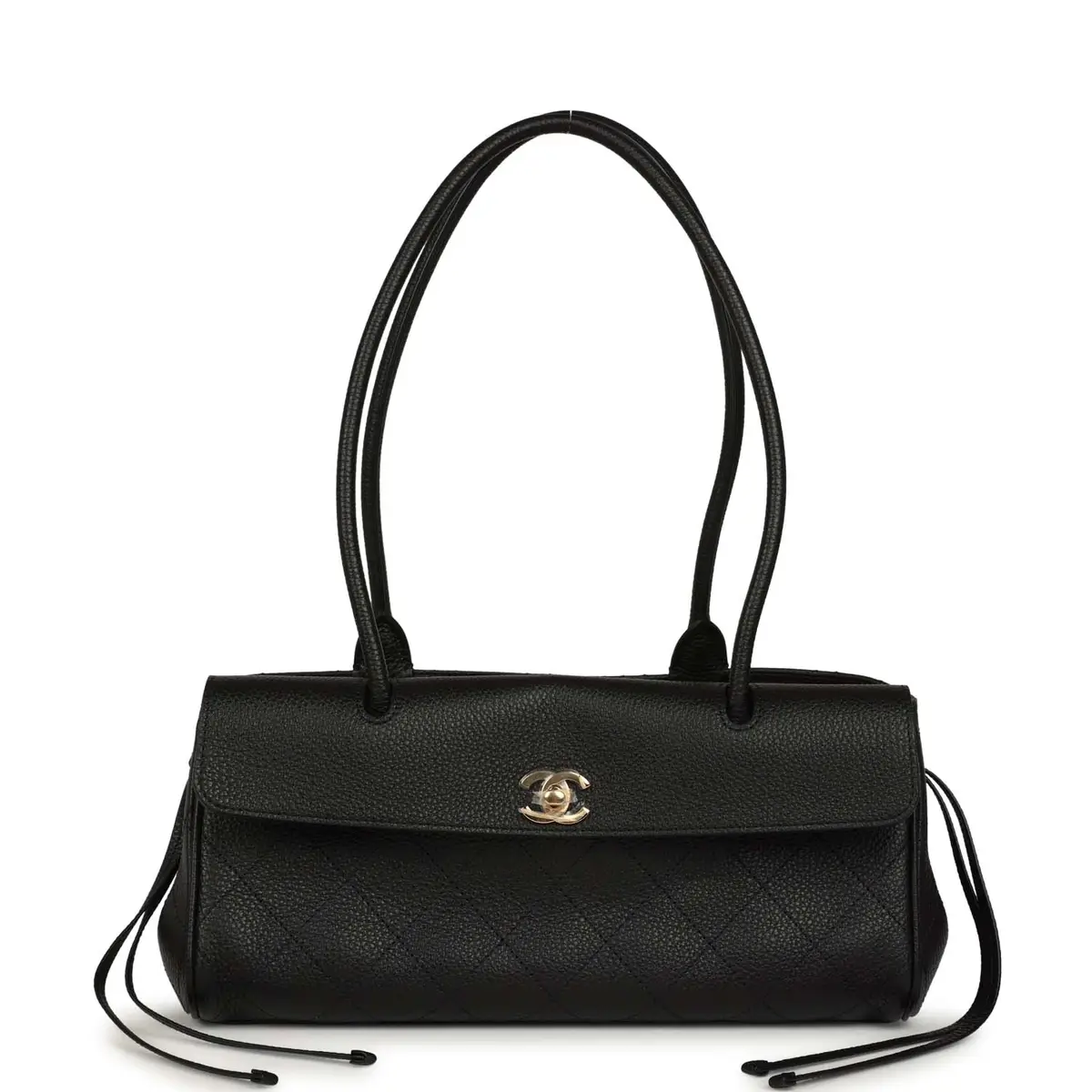 Chanel Chanel Small "Urban Essential" East West Shopping Tote Black Caviar Gold Hardware | Image 1 Chanel Chanel Small "Urban Essential" East West Shopping Tote Black Caviar Gold Hardware | Image 1