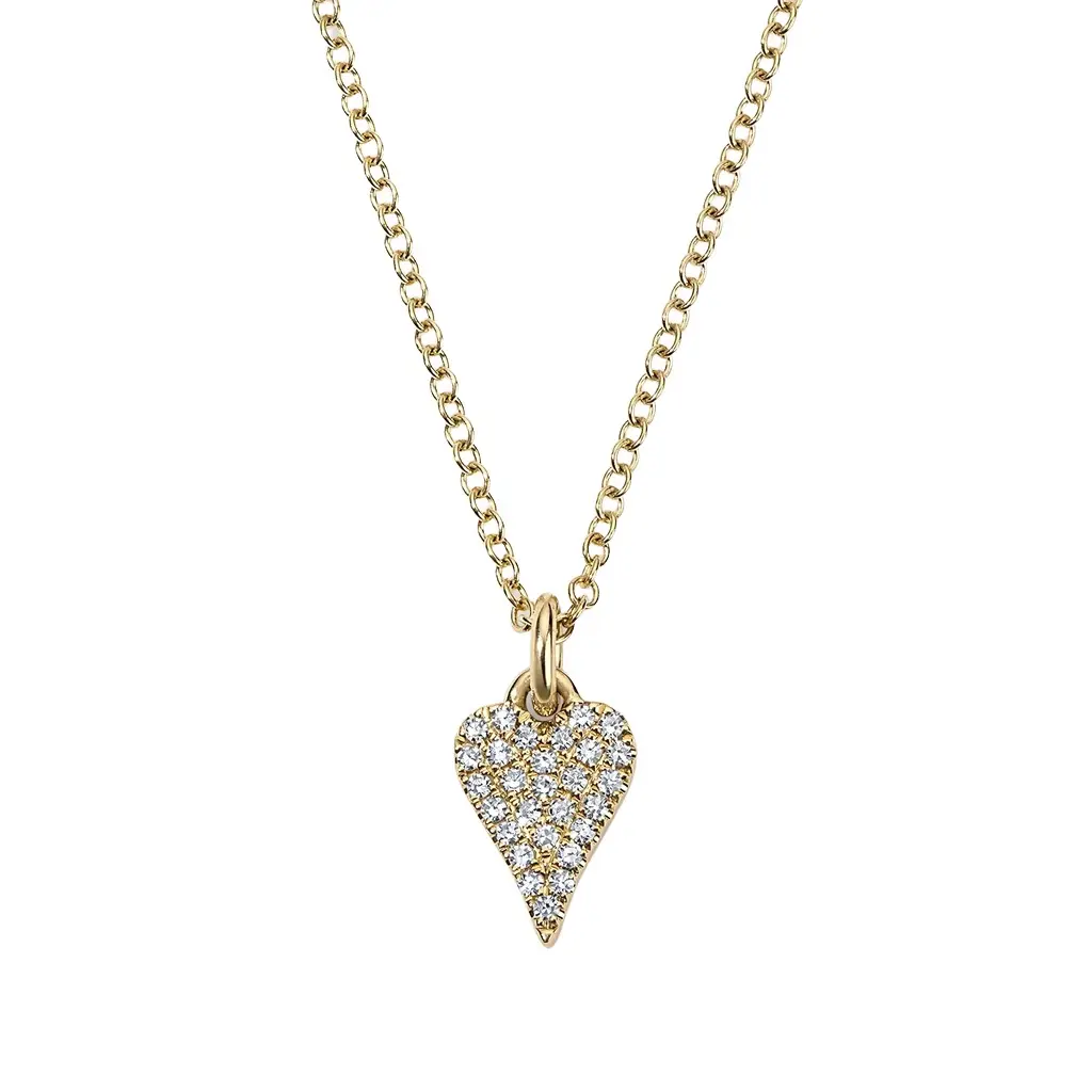 Stephanie Gottlieb Vault Sale: Mini Token Heart Chain Necklace | Image 1 Stephanie Gottlieb Vault Sale: Mini Token Heart Chain Necklace | Image 1