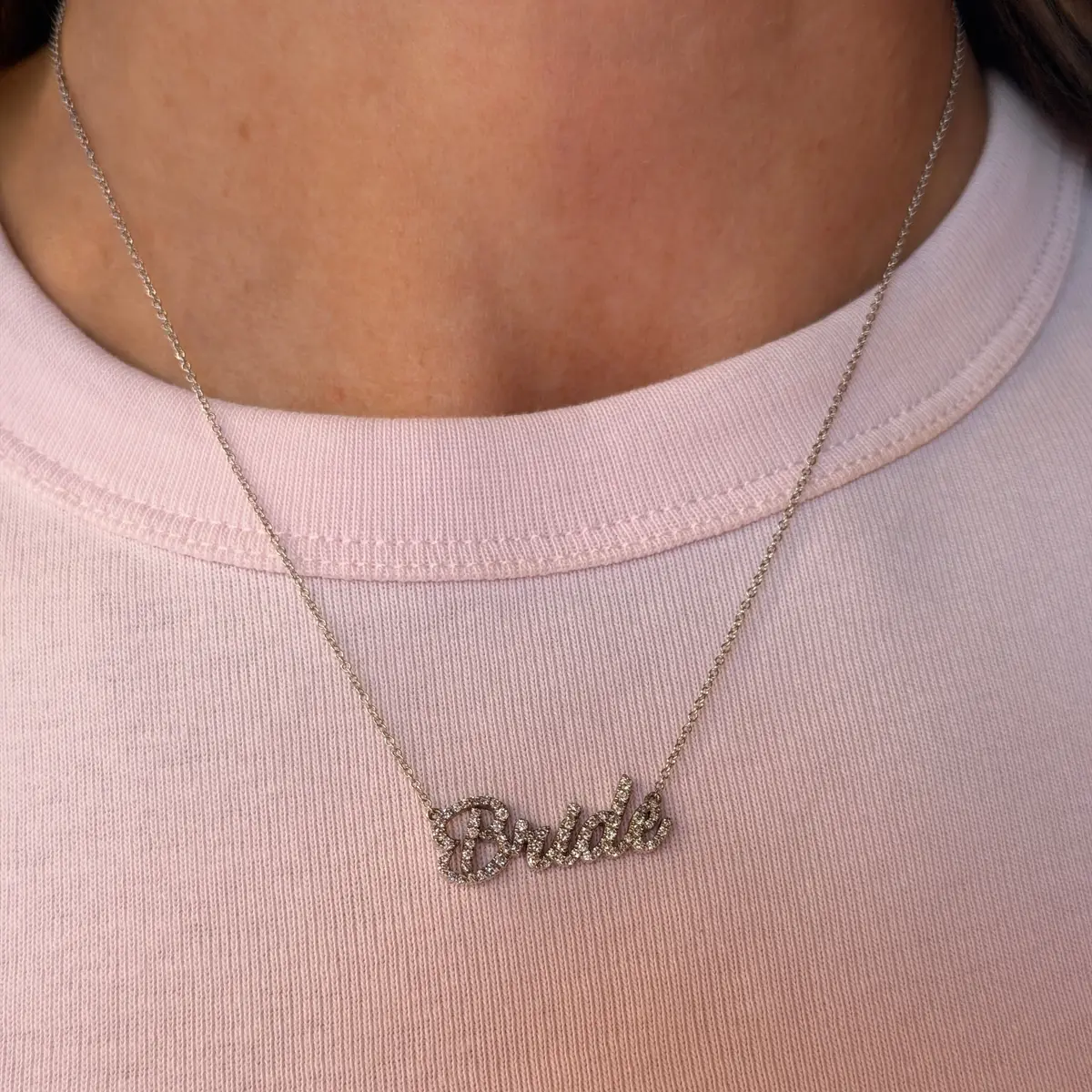 Stephanie Gottlieb Vault Sale: Pave Bride Necklace | Thumbnail 2 Stephanie Gottlieb Vault Sale: Pave Bride Necklace | Thumbnail 2