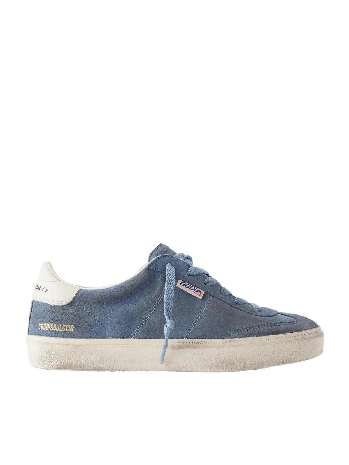Soul-star Leather-trimmed Suede Sneakers