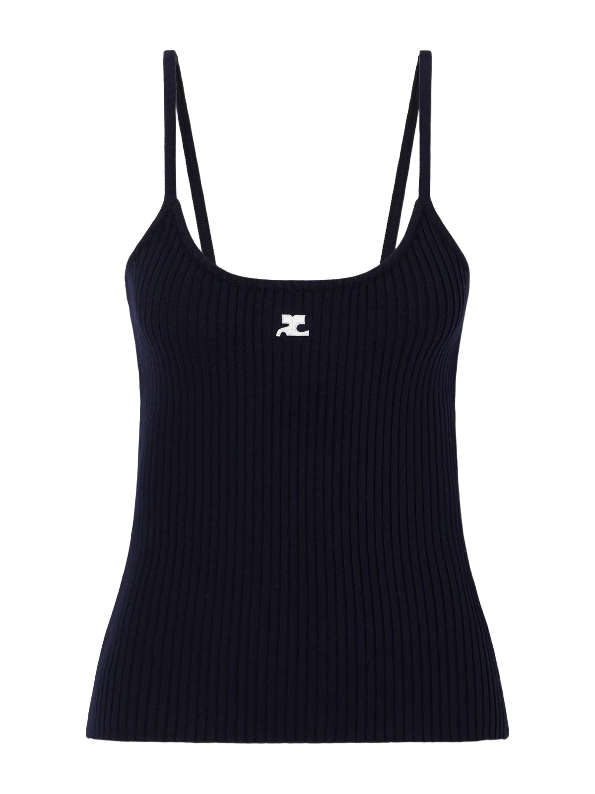 Reediton Logo-appliquéd Ribbed-knit Tank