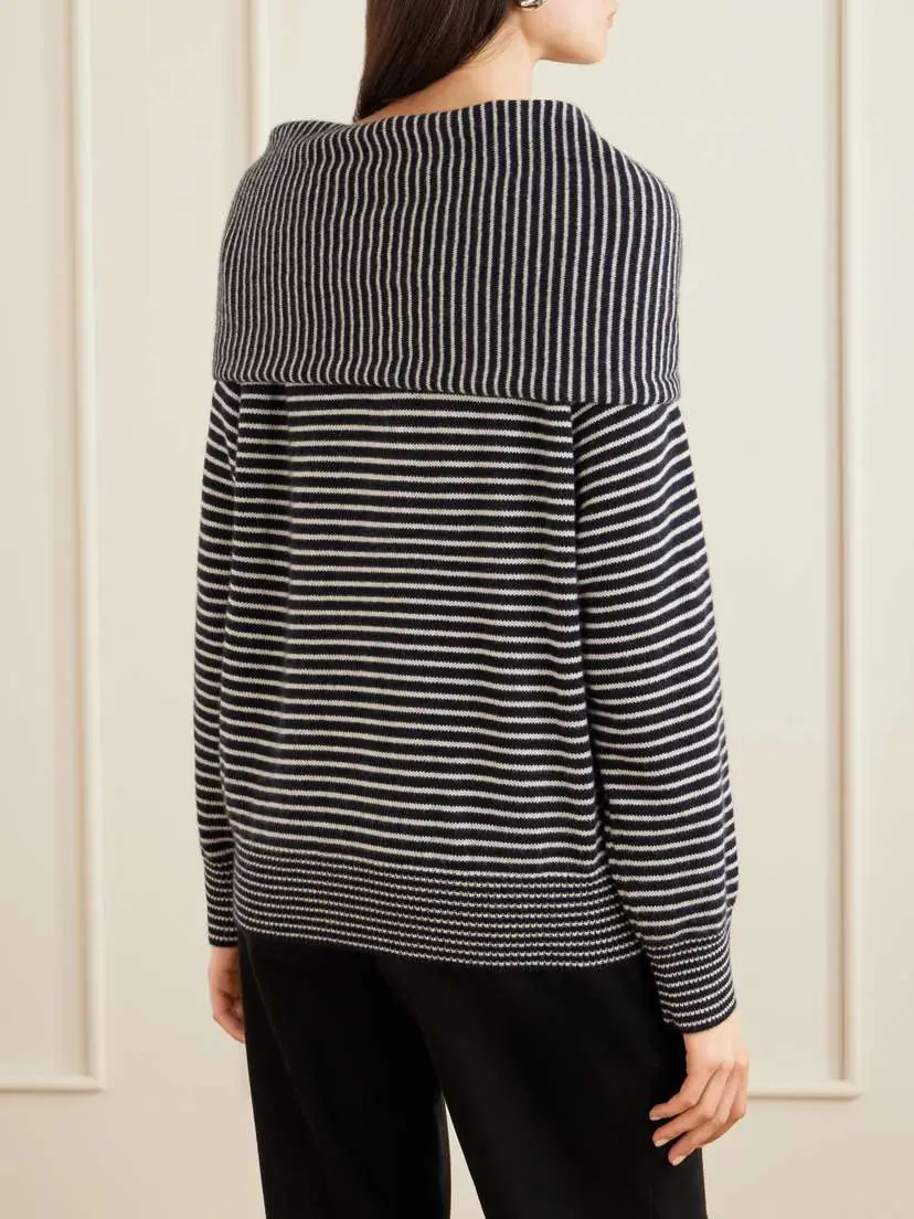 Tove Maia Tiered Striped Cashmere Sweater | Thumbnail 4 Tove Maia Tiered Striped Cashmere Sweater | Thumbnail 4