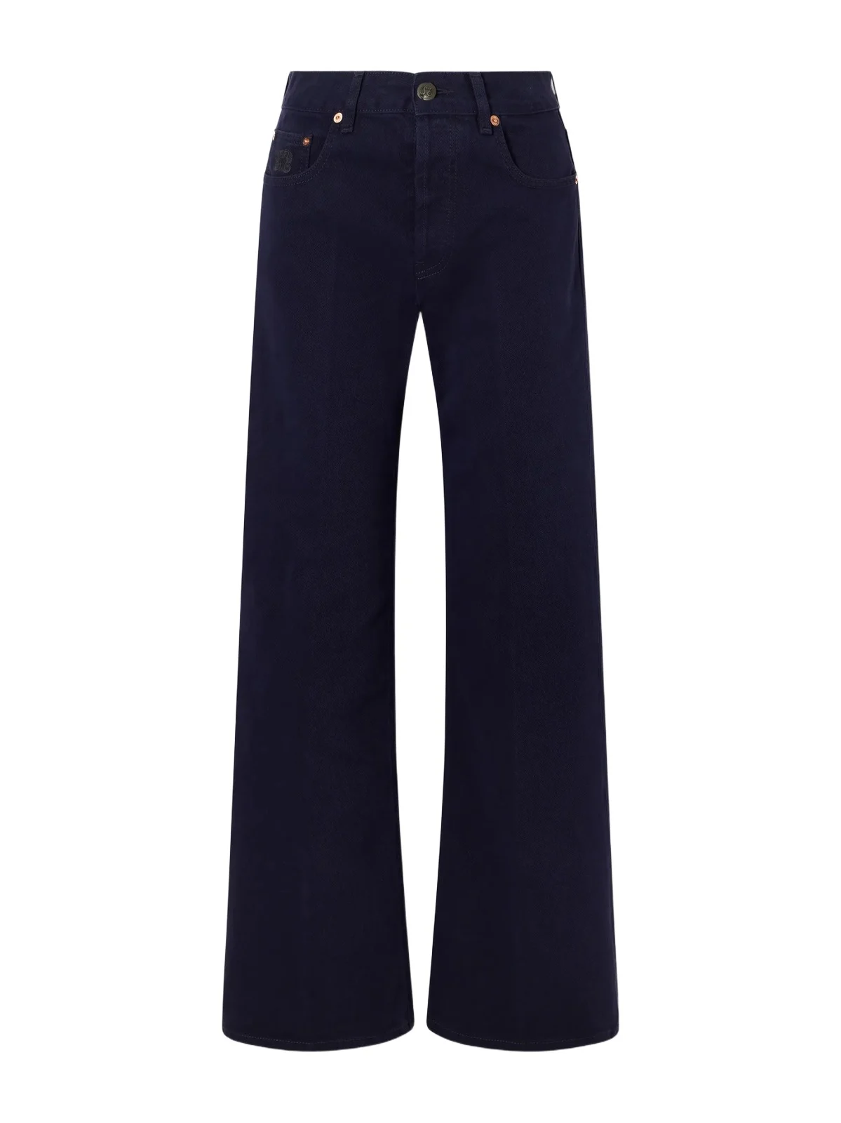 Clapotis Maline Mid-rise Wide-leg Jeans