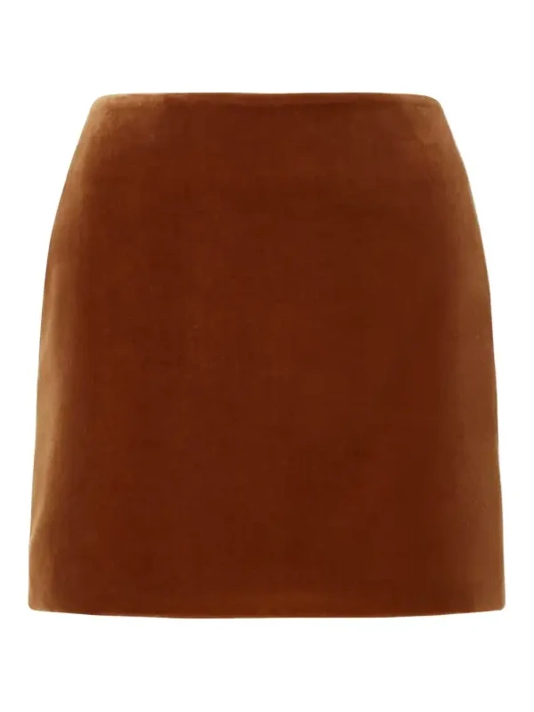 Jealousy Cotton-velvet Mini Skirt Jealousy Cotton-velvet Mini Skirt