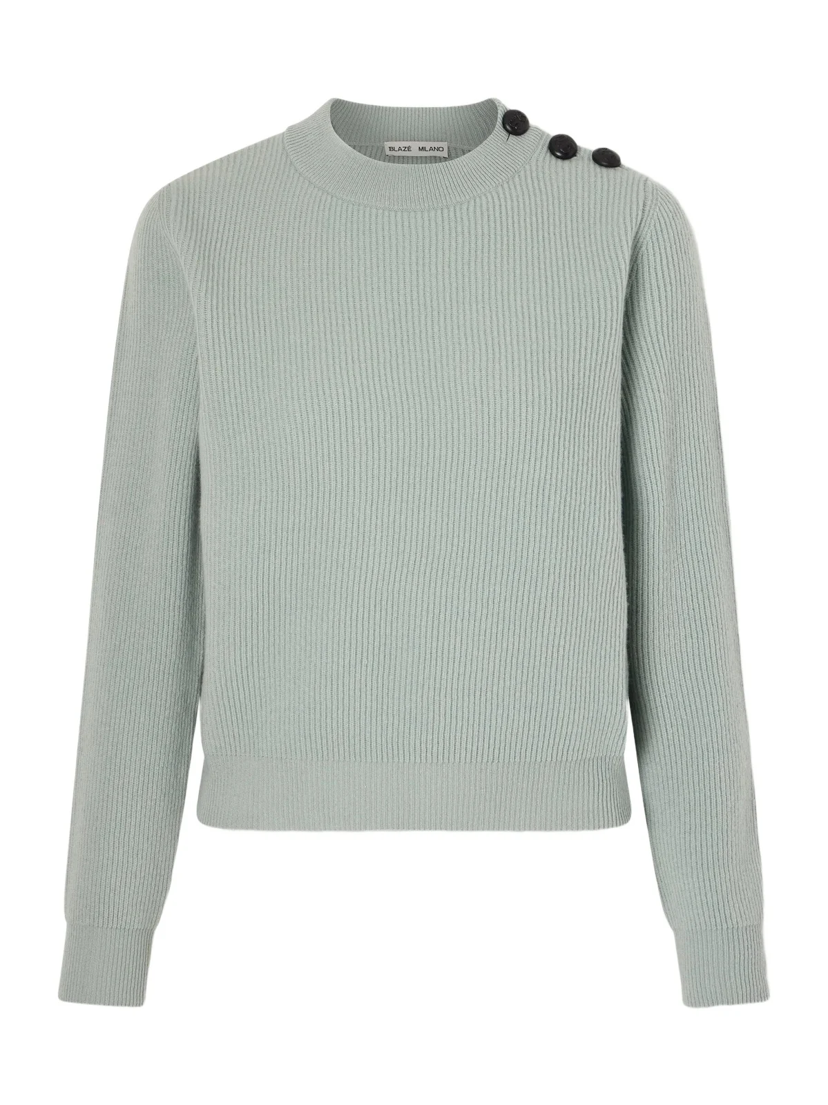 Racka Ribbed-knit Wool And Cashmere-blend Sweater - Green