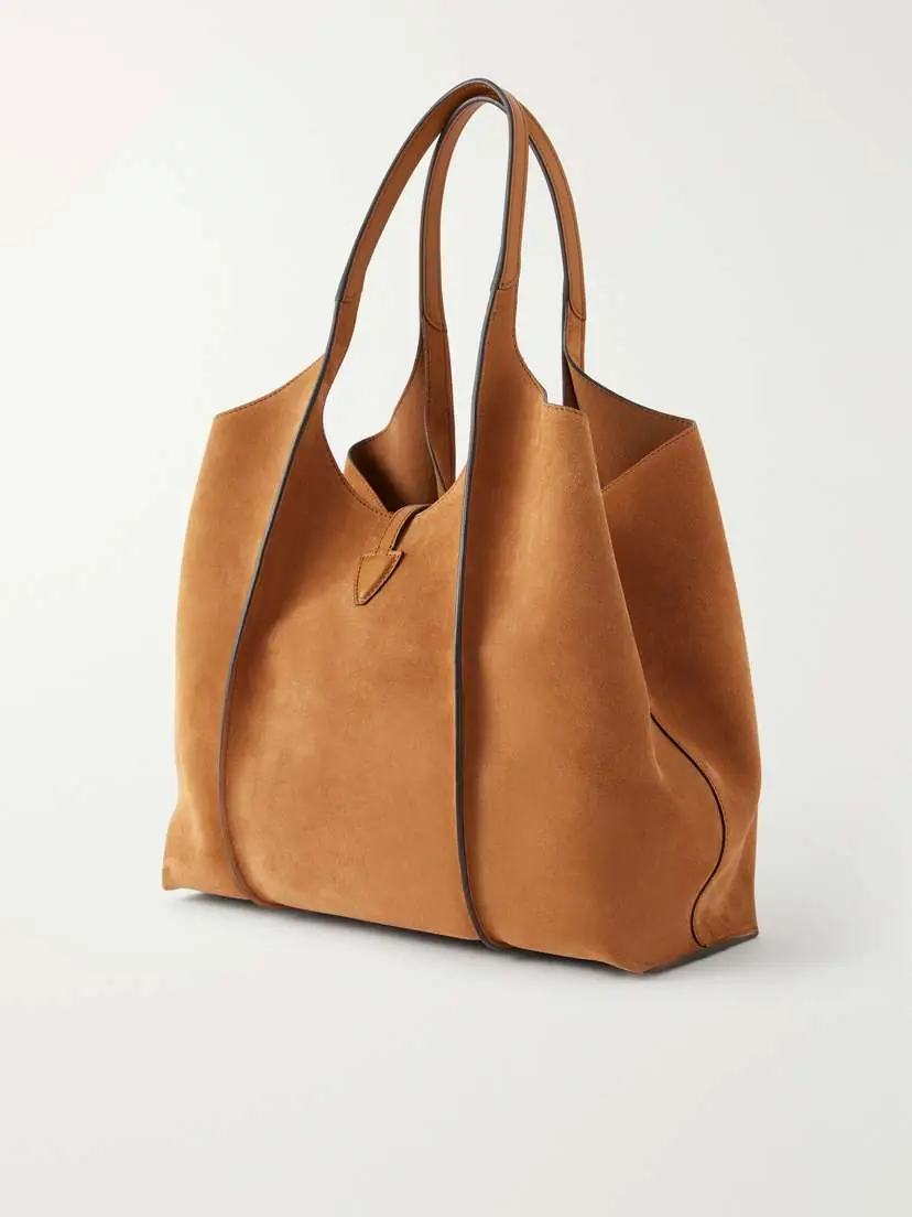 Tod's T Timeless Medium Suede Shoulder Bag | Thumbnail 4 Tod's T Timeless Medium Suede Shoulder Bag | Thumbnail 4