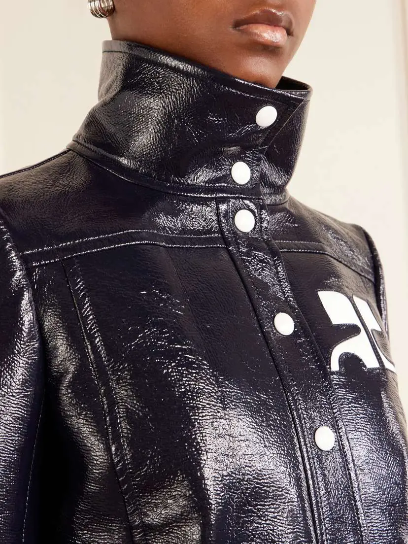 Courrèges Reedition Coated Cotton-blend Jacket | Thumbnail 5 Courrèges Reedition Coated Cotton-blend Jacket | Thumbnail 5