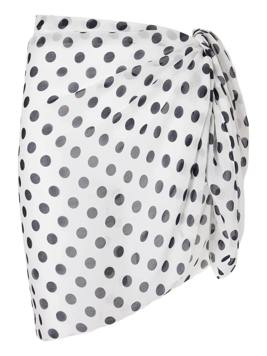 Mirra Polka-dot Voile Pareo