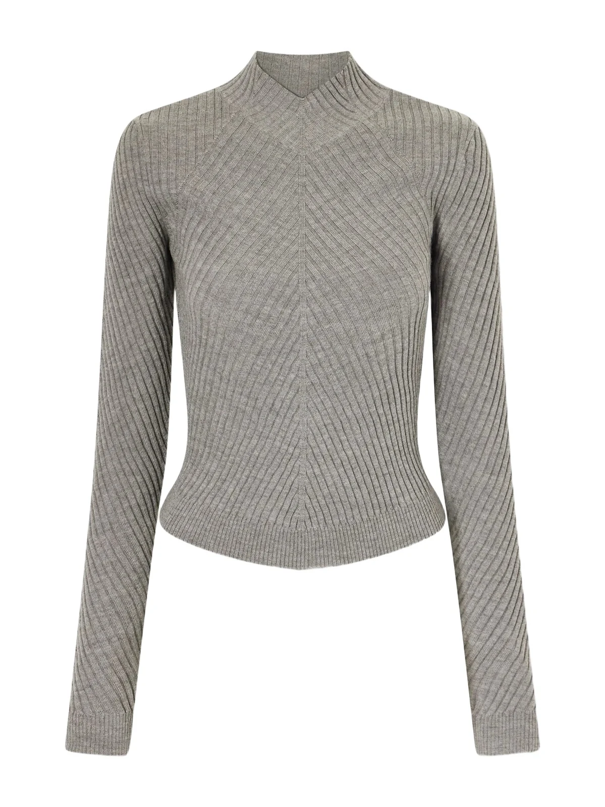 Georgia Ribbed Merino Wool Sweater