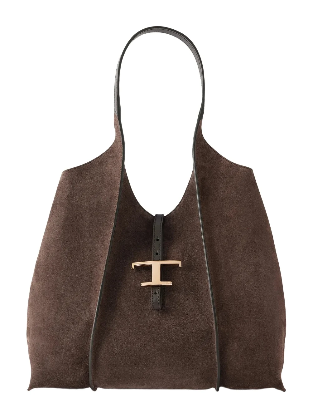 T Timeless Medium Suede Shoulder Bag T Timeless Medium Suede Shoulder Bag