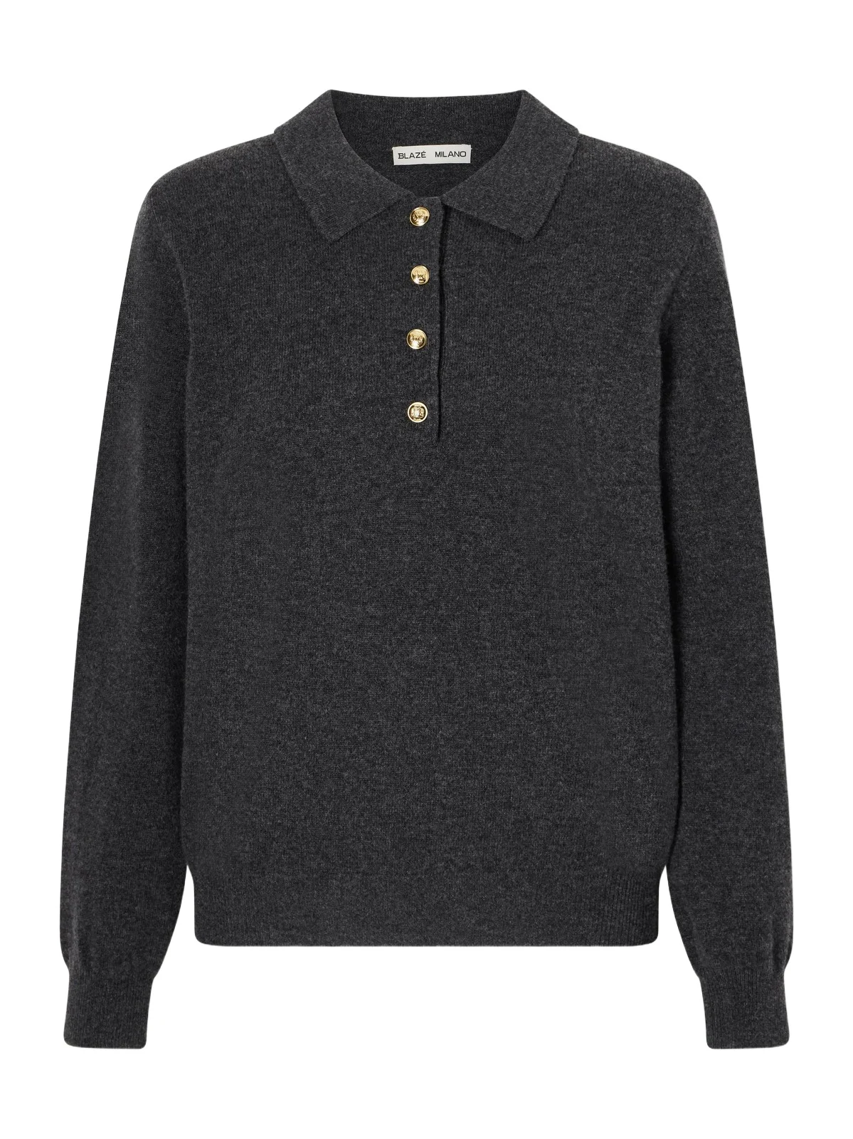 Highland Wool And Cashmere-blend Polo Sweater Highland Wool And Cashmere-blend Polo Sweater