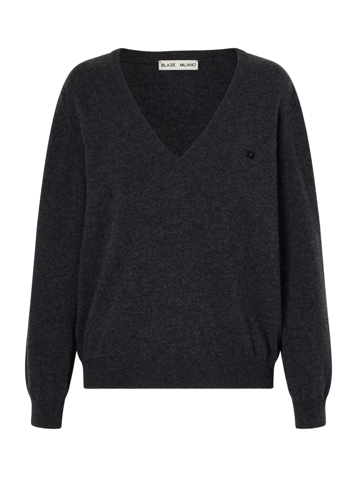 Highland Embroidered Wool And Cashmere-blend Sweater - Black Highland Embroidered Wool And Cashmere-blend Sweater - Black