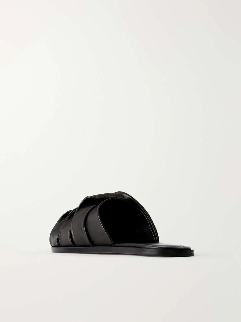 JW Anderson Coil Leather Slides | Thumbnail 3 JW Anderson Coil Leather Slides | Thumbnail 3