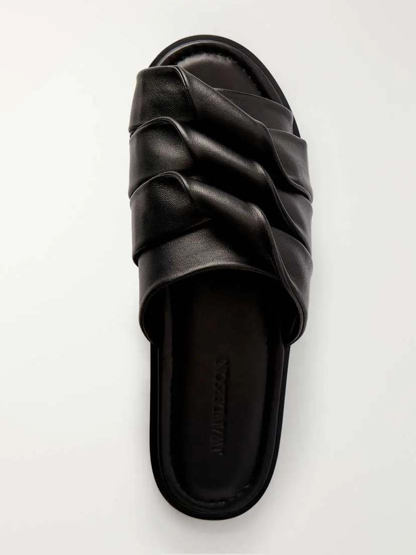 JW Anderson Coil Leather Slides | Thumbnail 6 JW Anderson Coil Leather Slides | Thumbnail 6