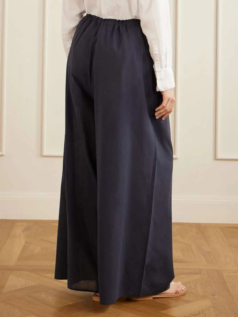 Les Vacances D’Irina The Pantaloons Cotton-poplin Wide-leg Pants | Thumbnail 4 Les Vacances D’Irina The Pantaloons Cotton-poplin Wide-leg Pants | Thumbnail 4