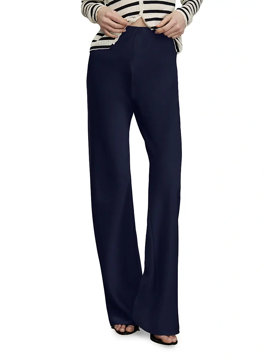 Veronica Beard Women's Braddock Wide-Leg Pants | Thumbnail 3 Veronica Beard Women's Braddock Wide-Leg Pants | Thumbnail 3