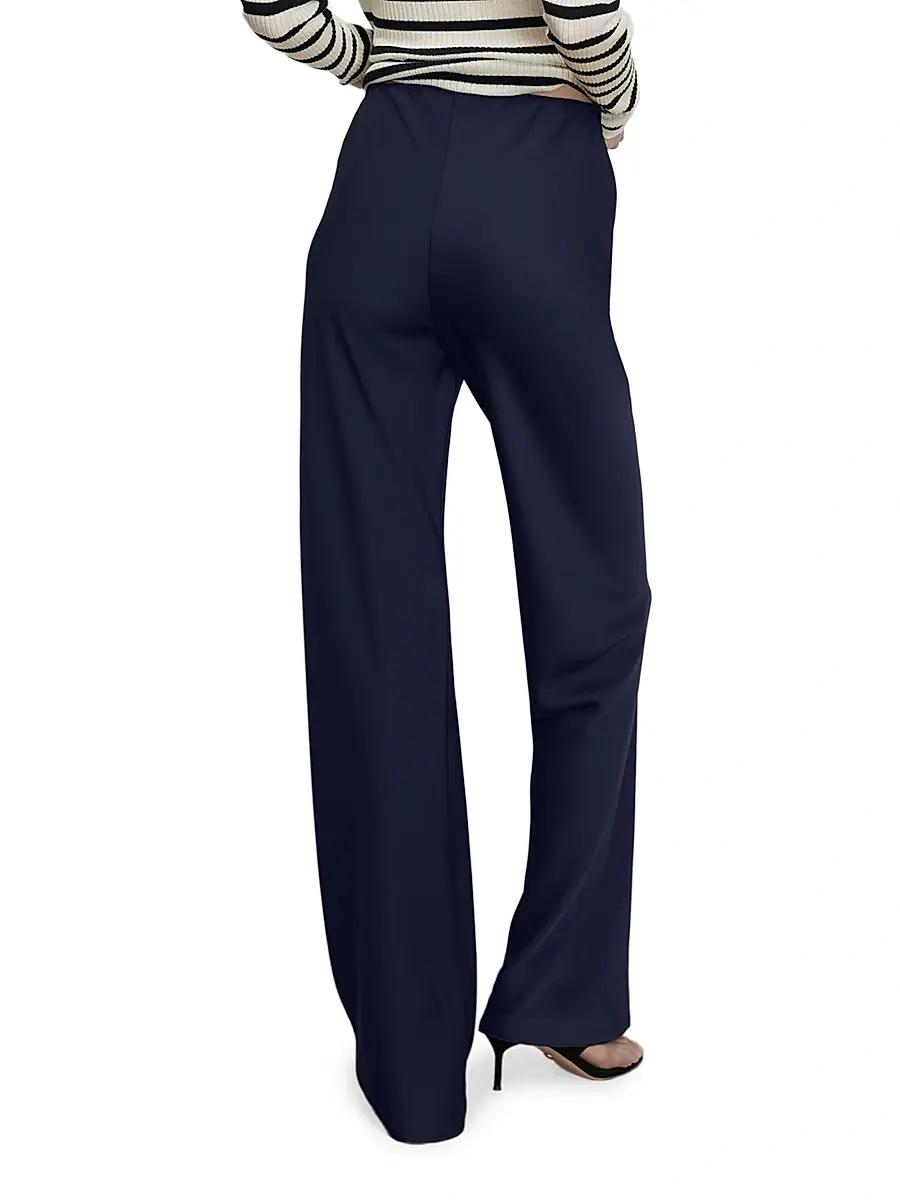 Veronica Beard Women's Braddock Wide-Leg Pants | Thumbnail 4 Veronica Beard Women's Braddock Wide-Leg Pants | Thumbnail 4