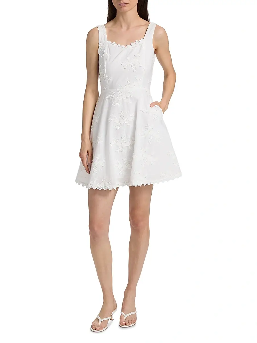 Generation Love Women's Ivy 3D Voile Minidress | Thumbnail 2