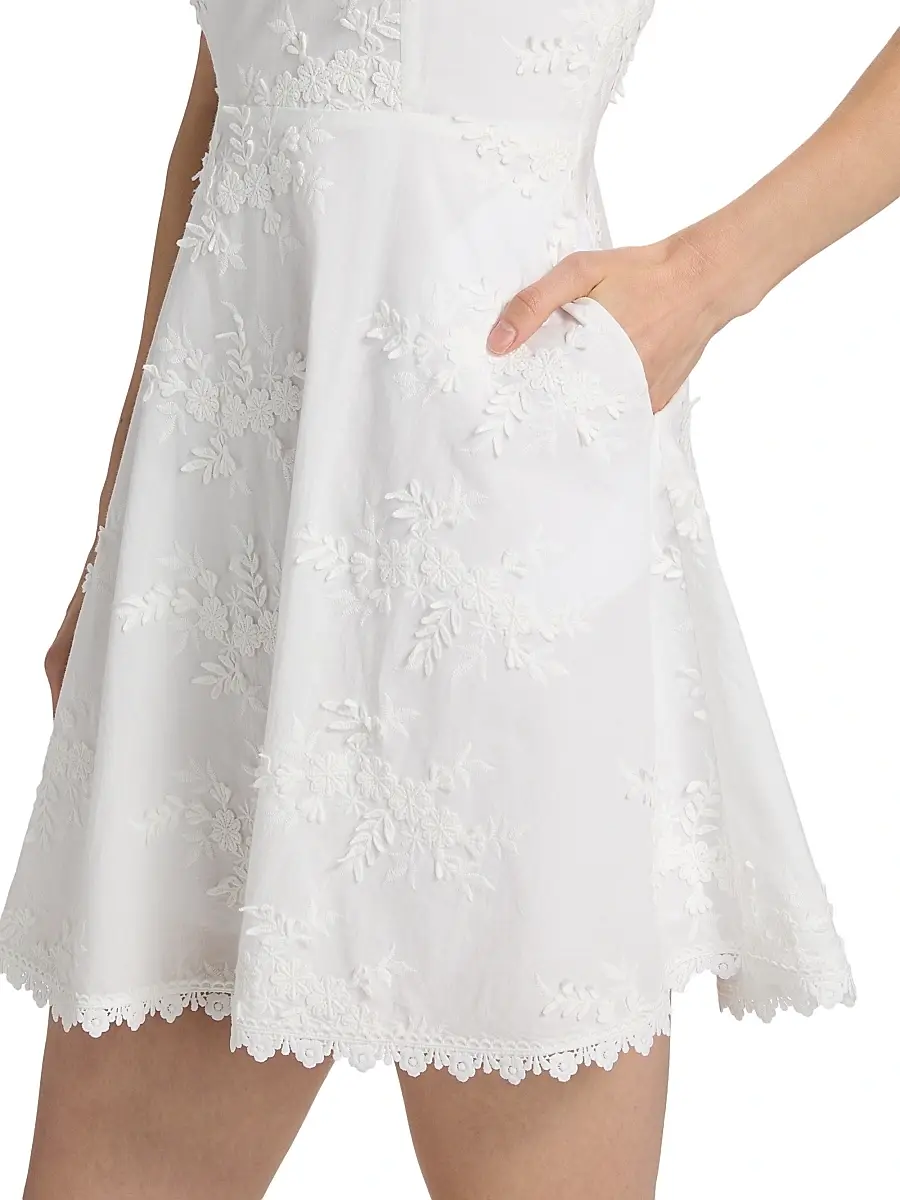 Generation Love Women's Ivy 3D Voile Minidress | Thumbnail 6