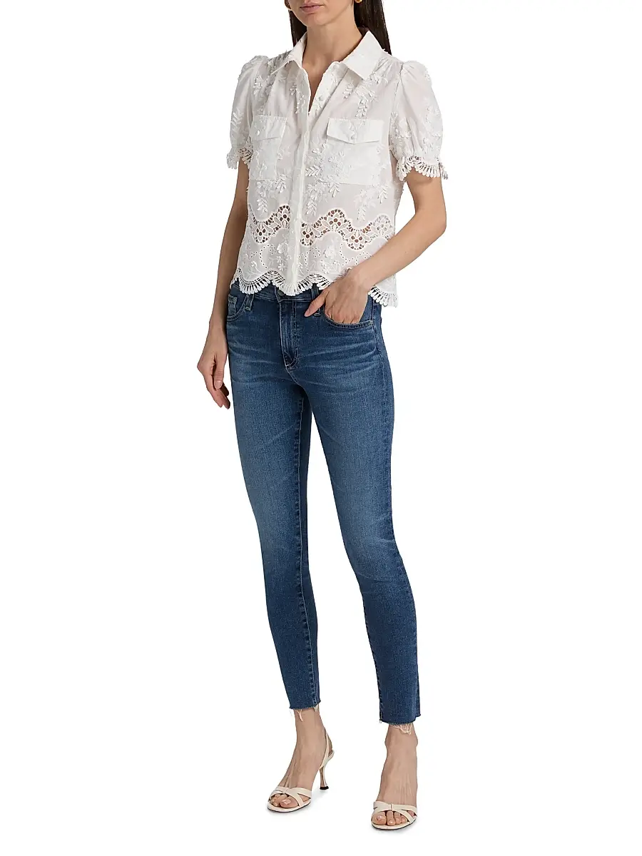 Generation Love Women's Mina 3D Voile Top | Thumbnail 2 Generation Love Women's Mina 3D Voile Top | Thumbnail 2
