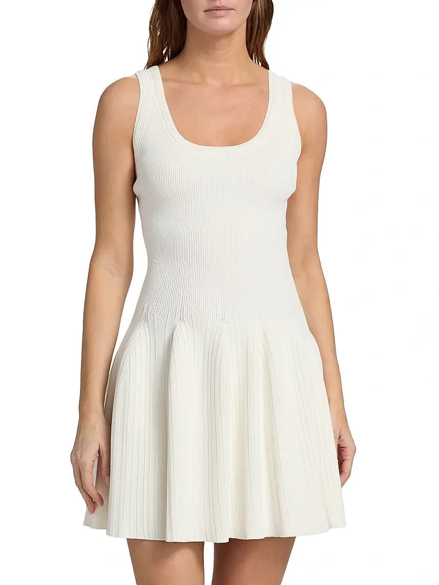 Milly Women's Marea Knit Minidress | Thumbnail 3