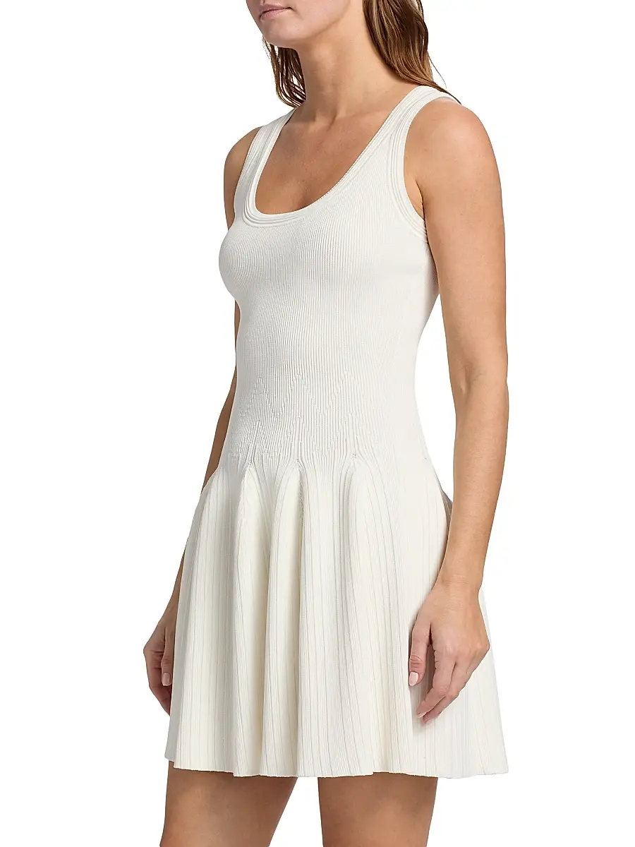 Milly Women's Marea Knit Minidress | Thumbnail 4