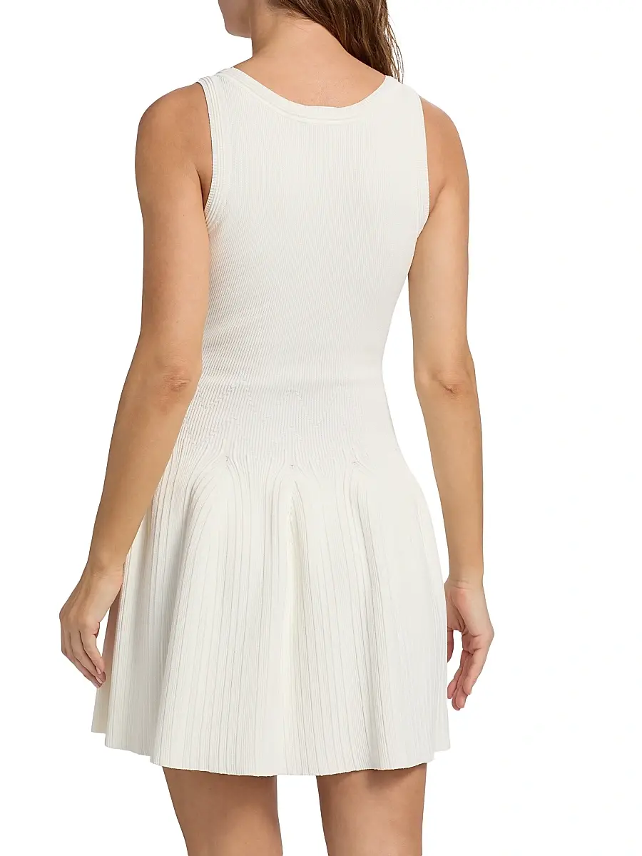 Milly Women's Marea Knit Minidress | Thumbnail 5