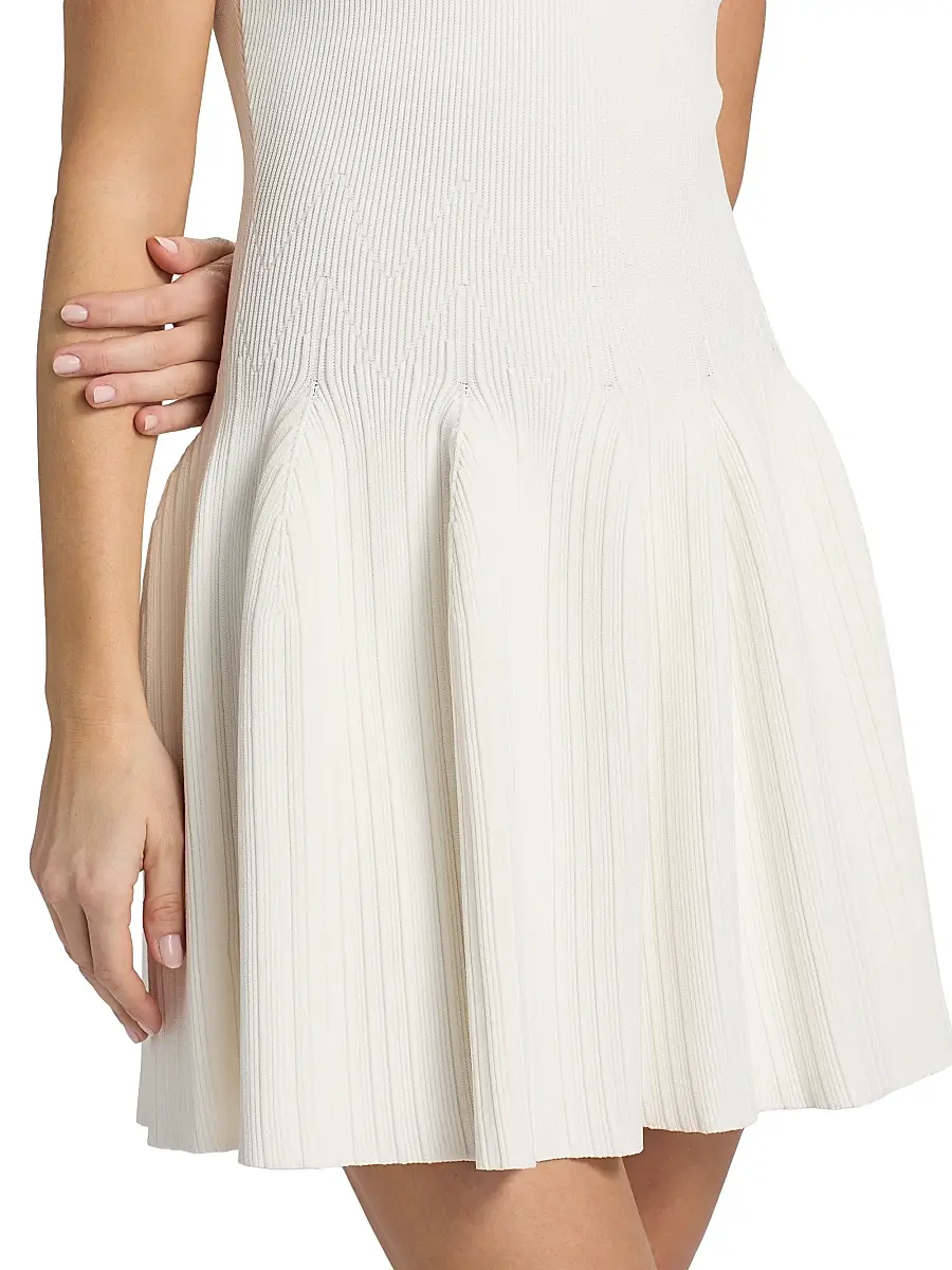 Milly Women's Marea Knit Minidress | Thumbnail 6