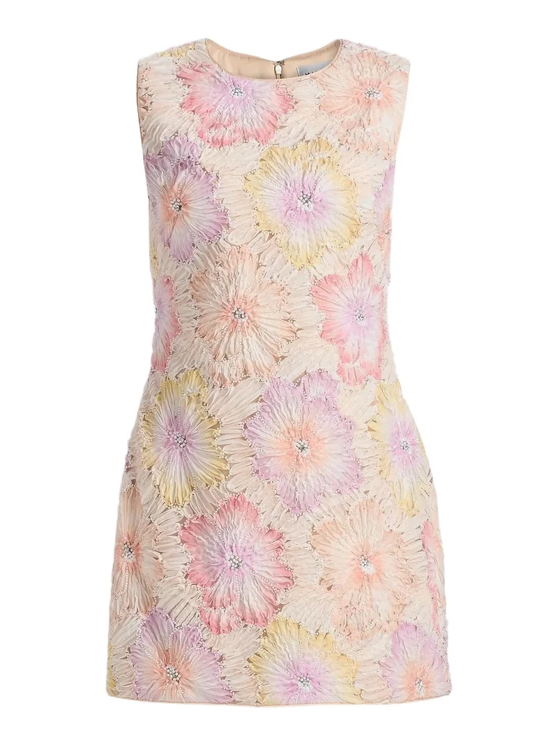 Women's Ivette Floral Embroidered Minidress Women's Ivette Floral Embroidered Minidress