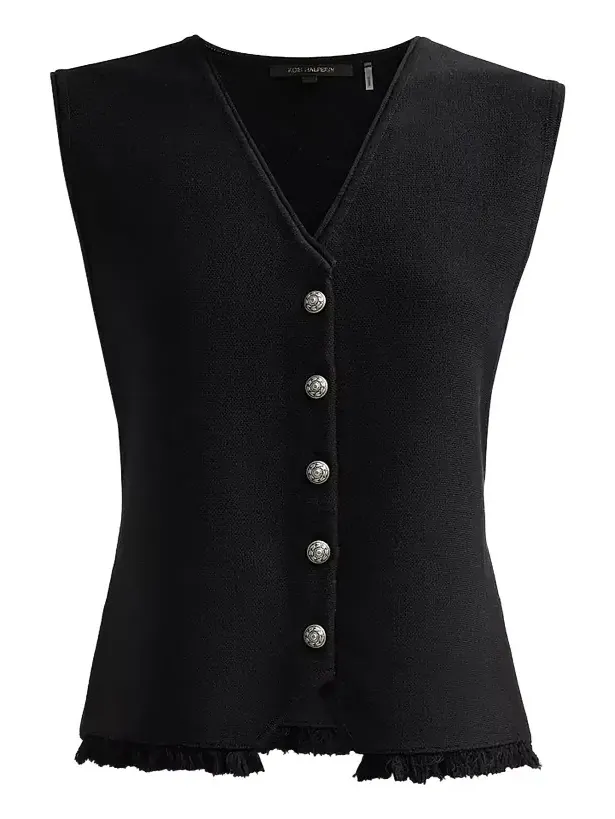 Kobi Halperin Women's Anya Fringe Hem Vest