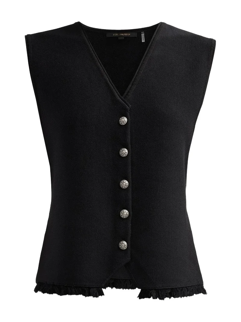 Kobi Halperin Women's Anya Fringe Hem Vest