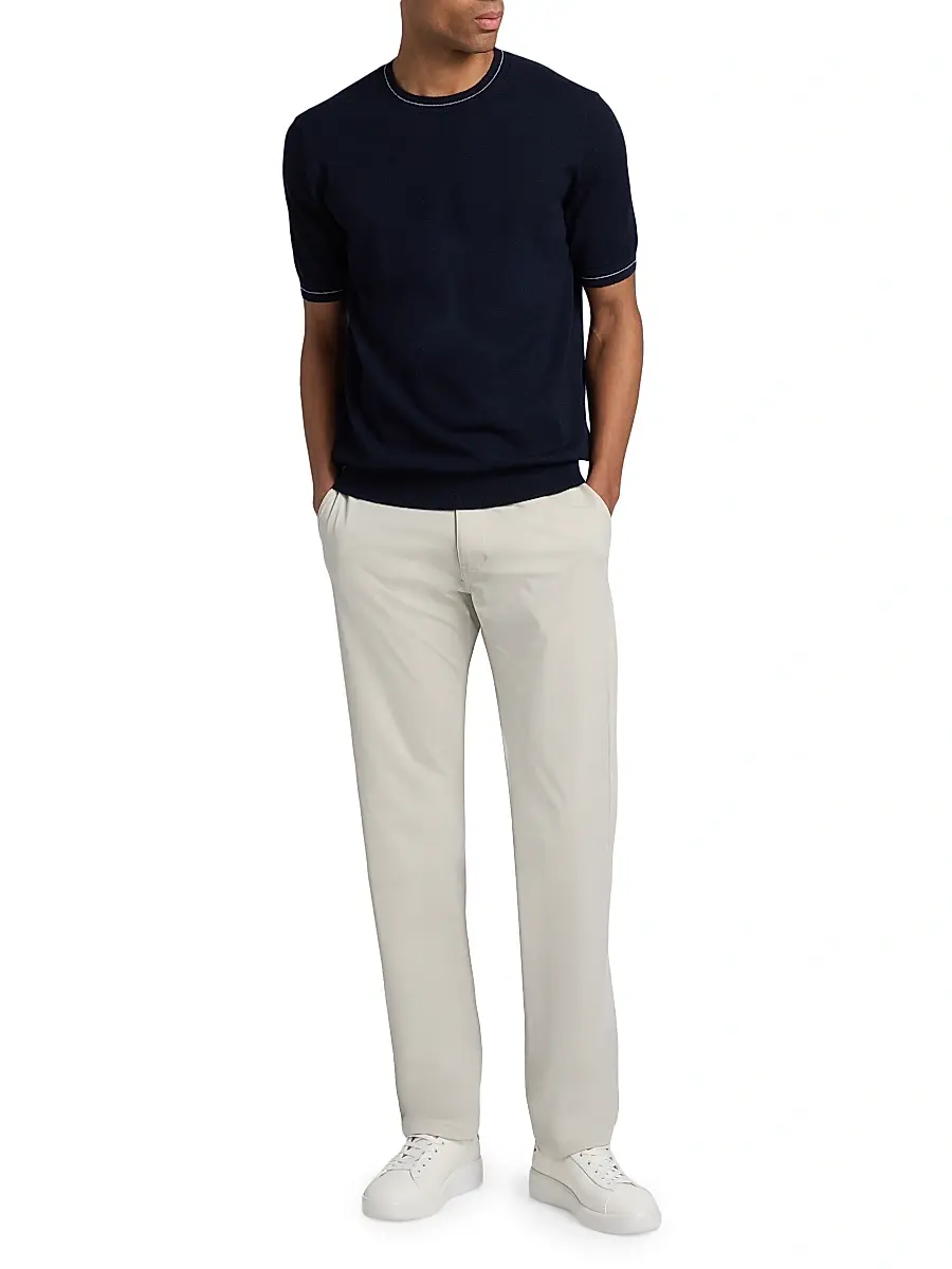Saks Fifth Avenue Men's Bouclé Crewneck Top | Thumbnail 2 Saks Fifth Avenue Men's Bouclé Crewneck Top | Thumbnail 2