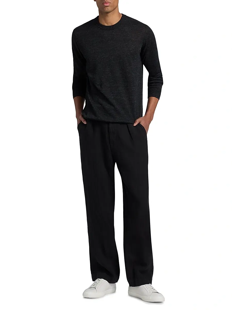 Saks Fifth Avenue Men's Linen-Blend Sweater | Thumbnail 2