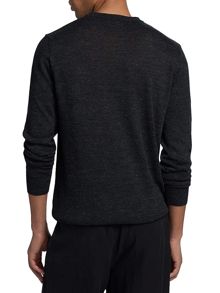 Saks Fifth Avenue Men's Linen-Blend Sweater | Thumbnail 5