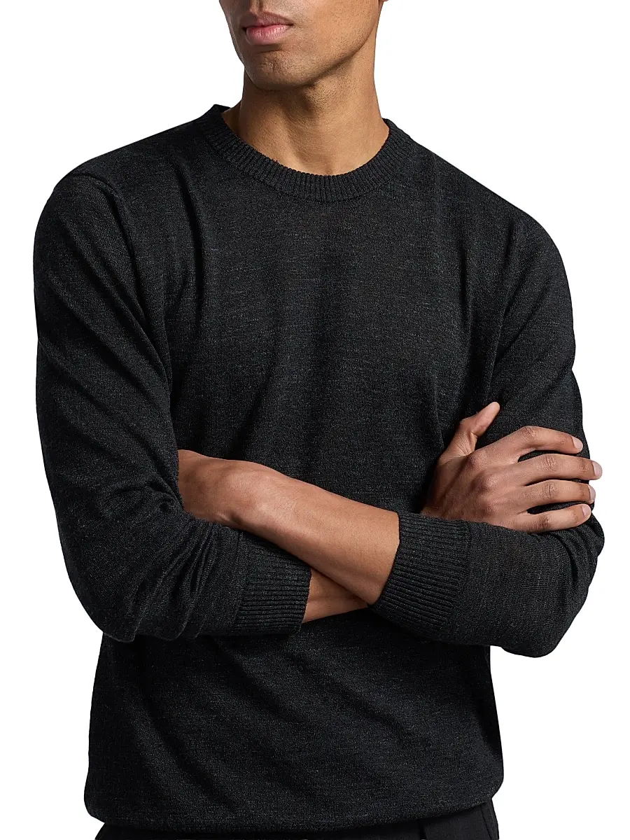 Saks Fifth Avenue Men's Linen-Blend Sweater | Thumbnail 6