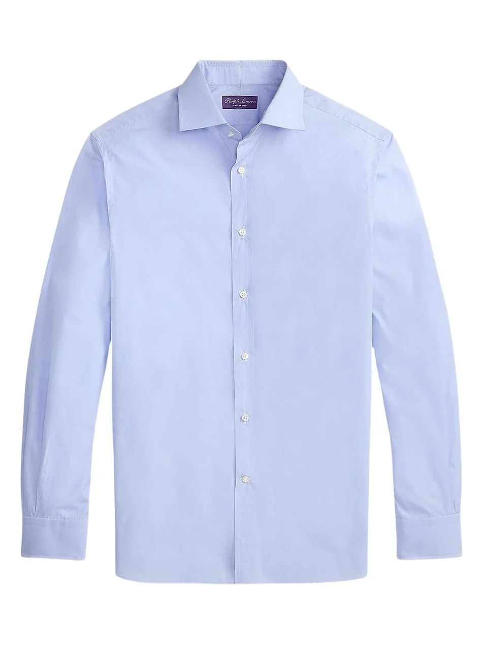 Men's End-on-End Cotton Shirt Men's End-on-End Cotton Shirt