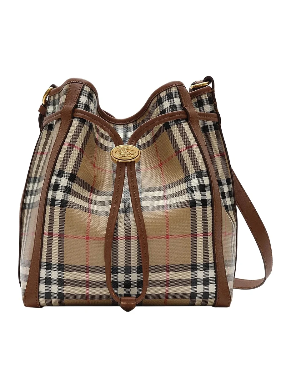 Women's Mini Check Bucket Bag Women's Mini Check Bucket Bag