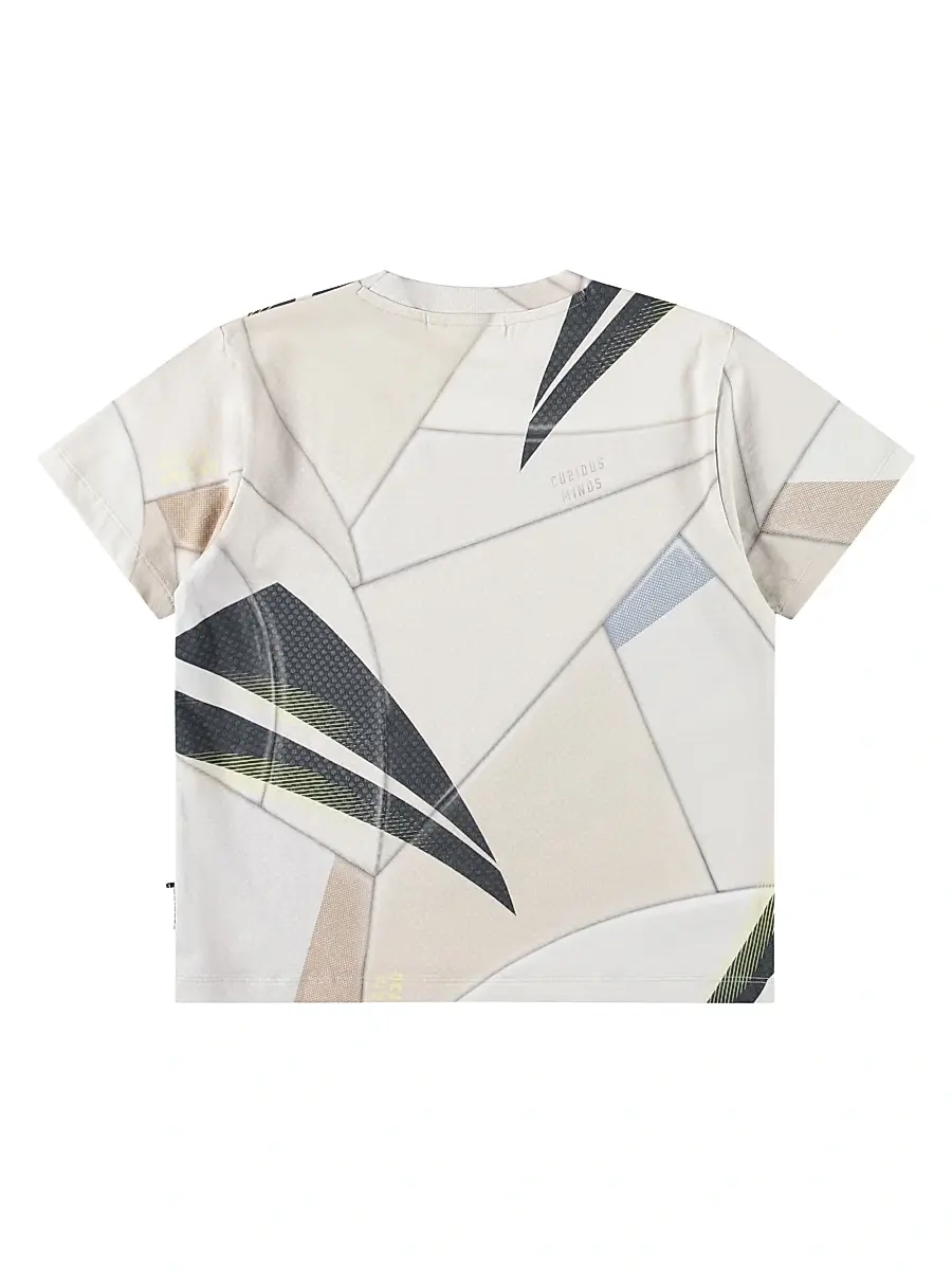 MOLO Unisex Little Kid's & Kid's Rodney Football Printed T-Shirt | Thumbnail 2 MOLO Unisex Little Kid's & Kid's Rodney Football Printed T-Shirt | Thumbnail 2