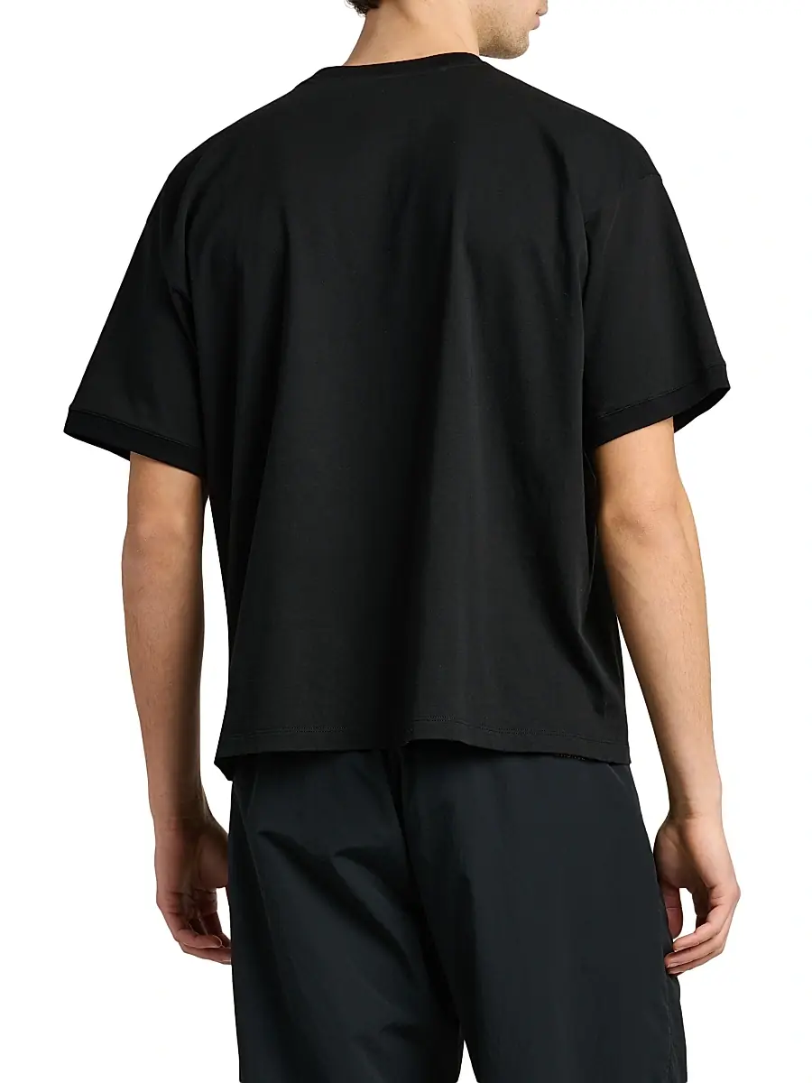 Versace Men's Medusa Cotton T-Shirt | Thumbnail 5 Versace Men's Medusa Cotton T-Shirt | Thumbnail 5