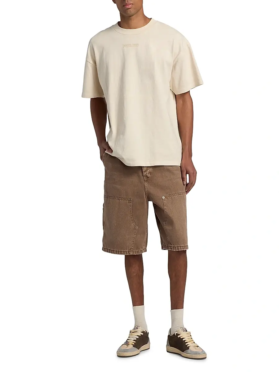 Ksubi Men's Men's Maxx Operator Wide-Leg Carpenter Jean Shorts | Thumbnail 2 Ksubi Men's Men's Maxx Operator Wide-Leg Carpenter Jean Shorts | Thumbnail 2