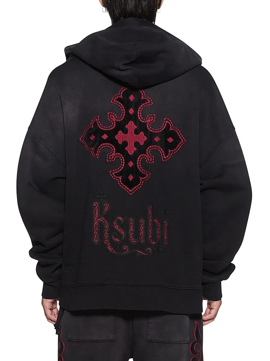 Ksubi Men's Paise Ekcess Cotton Hoodie | Thumbnail 3