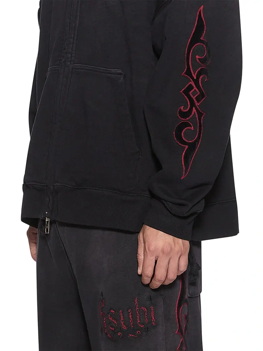 Ksubi Men's Paise Ekcess Cotton Hoodie | Thumbnail 4
