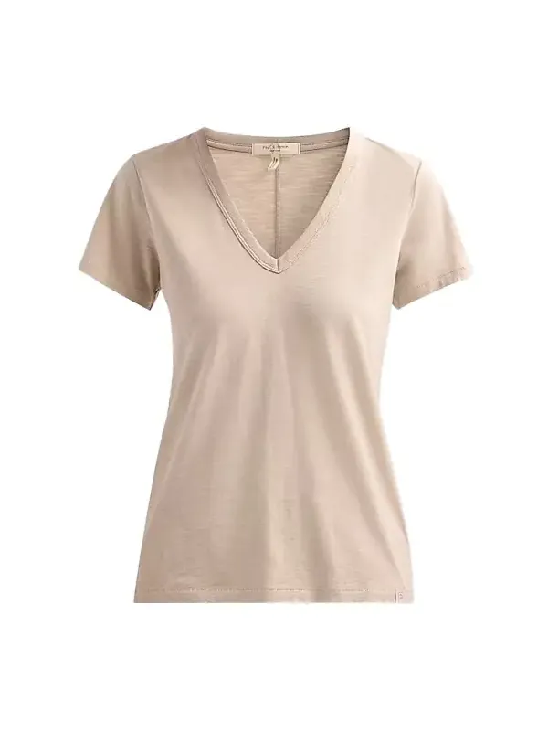 Women's The Slub Vee V-Neck T-Shirt Women's The Slub Vee V-Neck T-Shirt