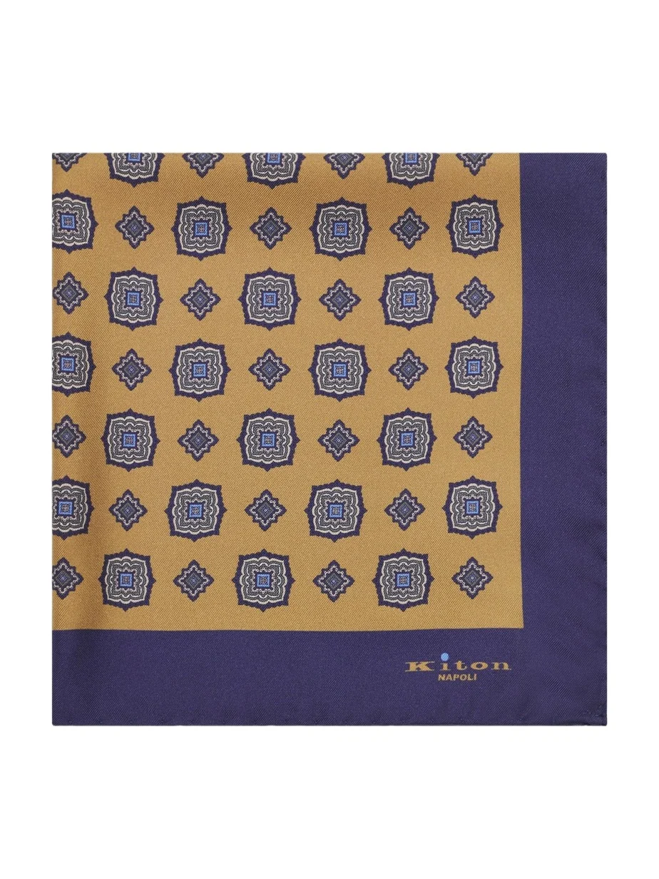 Kiton Men's Silk Pocket Square