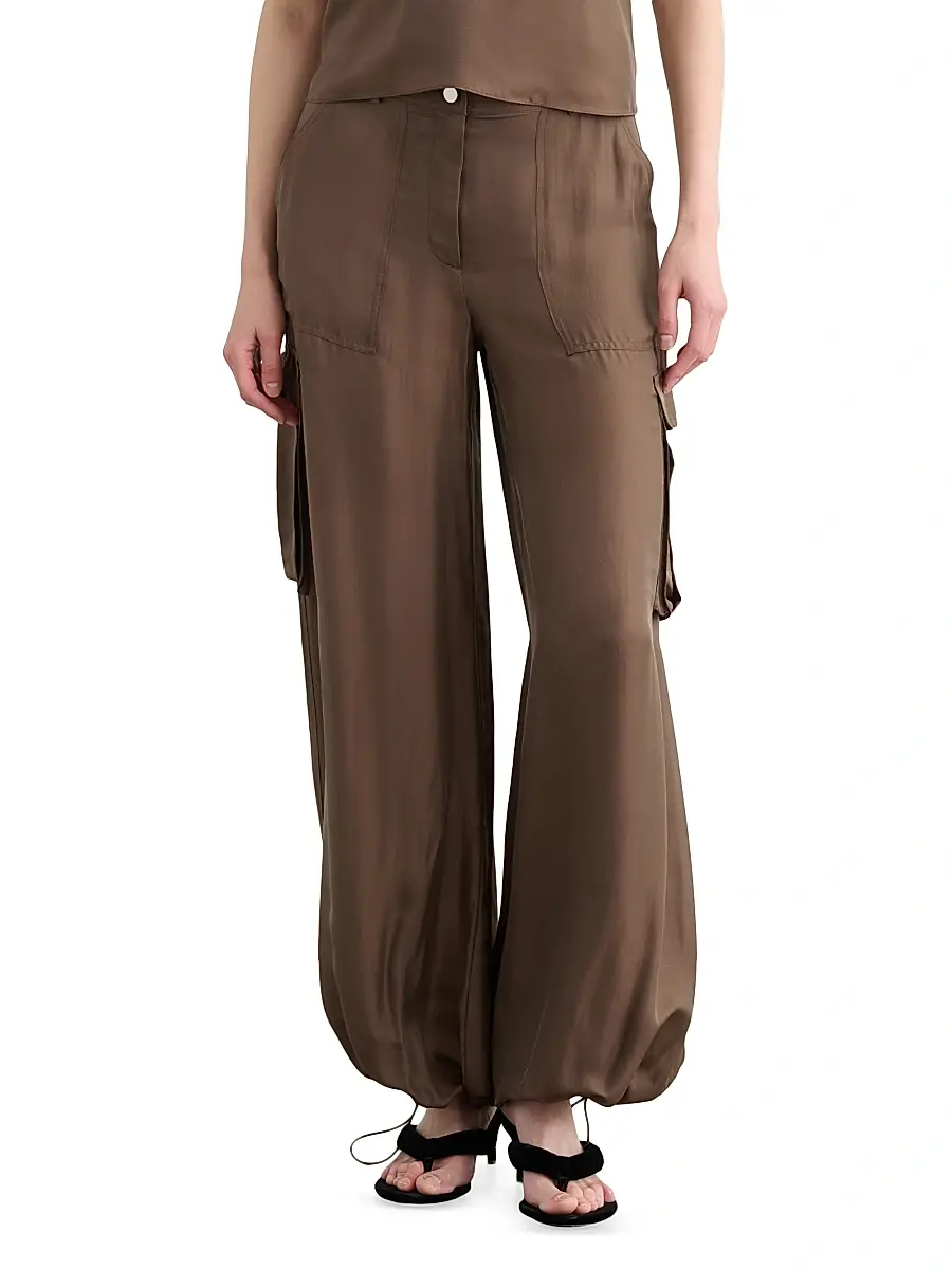 Toccin Women's James Wide-Leg Cargo Pants | Thumbnail 3 Toccin Women's James Wide-Leg Cargo Pants | Thumbnail 3