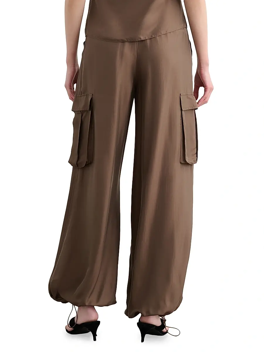 Toccin Women's James Wide-Leg Cargo Pants | Thumbnail 5 Toccin Women's James Wide-Leg Cargo Pants | Thumbnail 5