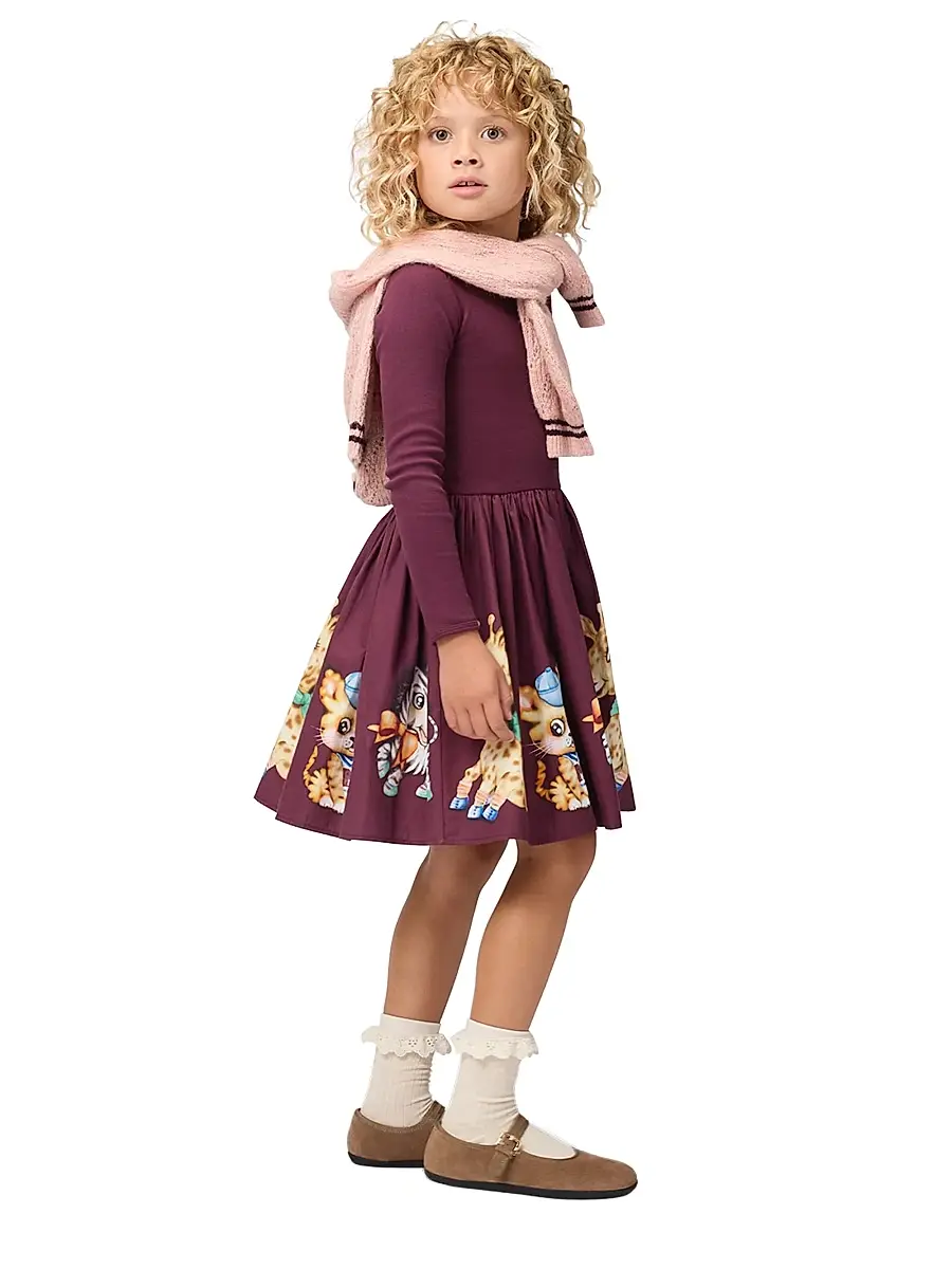 MOLO Girl's Little Girl's & Girl's Gitta Pointelle-Knit Hoodie | Thumbnail 3 MOLO Girl's Little Girl's & Girl's Gitta Pointelle-Knit Hoodie | Thumbnail 3