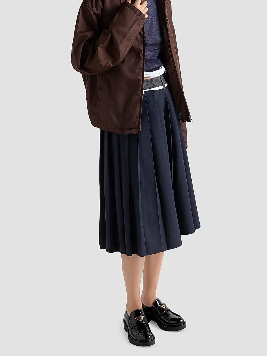 Prada Women's Chocolate Patent Leather Loafers | Thumbnail 6